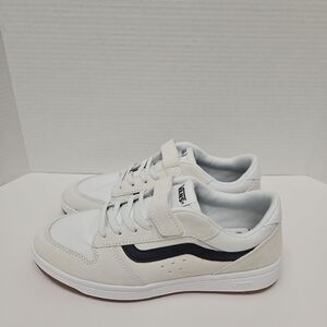 Vans Kids Sneakers in Cream and Black